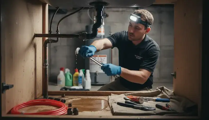 Water Leak Repair services in Springfield, FL.