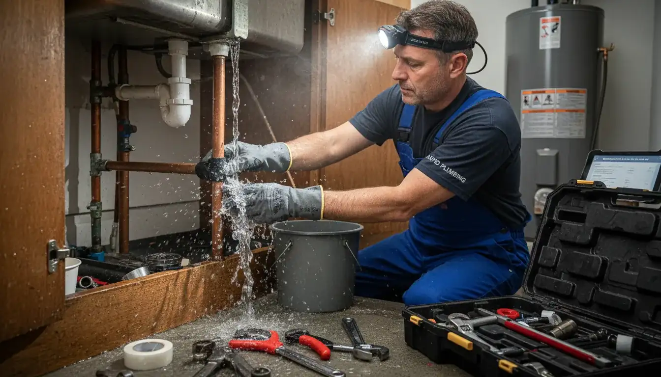 Emergency Plumbing services in St. Albans Town, VT.