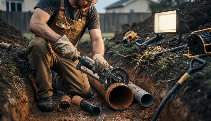 Sewer Line Repair services in St. Albans, VT.