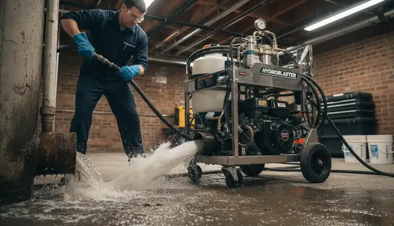 Hydro Jetting services in St. Charles, IL.