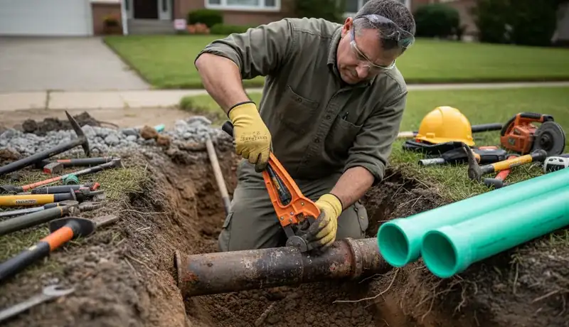 Sewer Line Replacement services in St. Charles, MO.