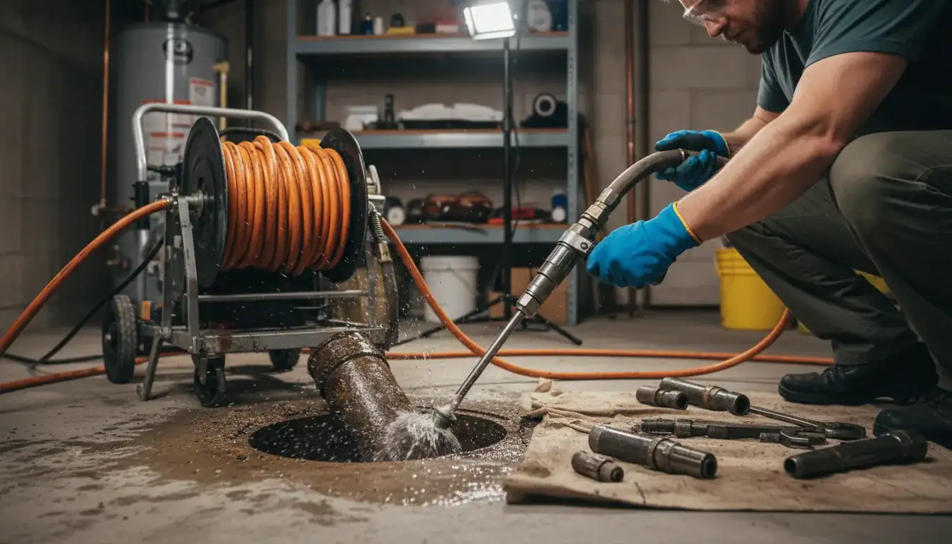 Hydro Jetting services in Stanford, CA.