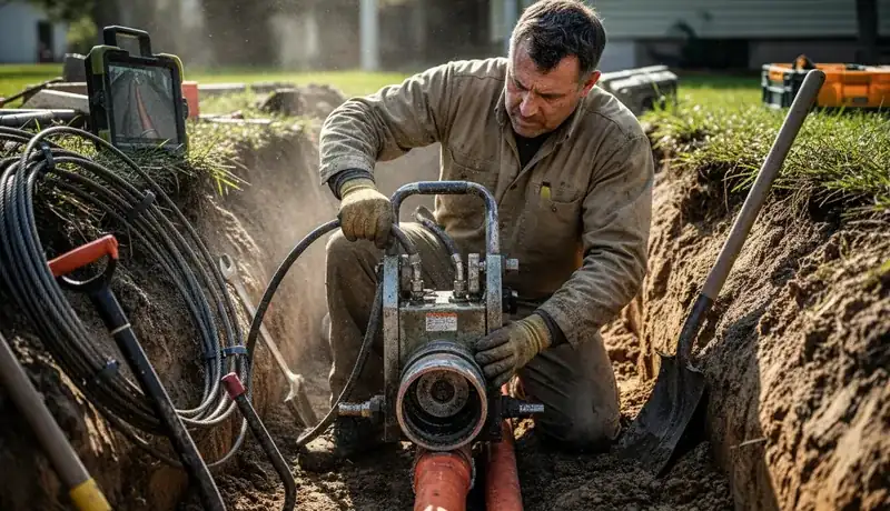 Sewer Line Repair services in Stone Ridge, VA.