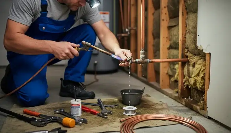 Water Leak Repair services in Stowe, VT.