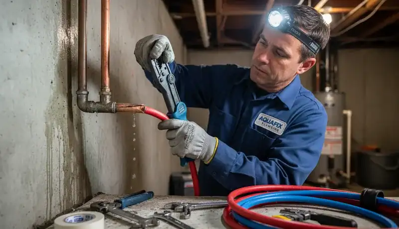 Burst Pipe Repair services in The Colony, TX.