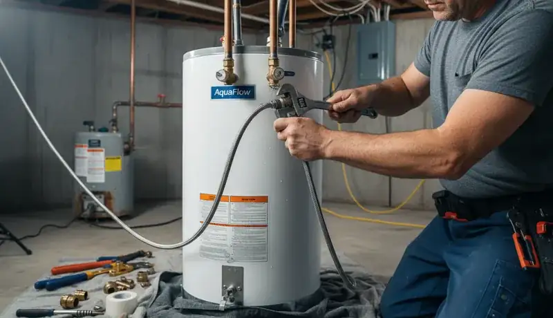 Water Heater Installation services in Tonganoxie, KS.