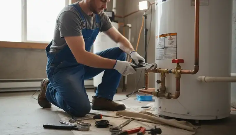 Water Heater Installation services in Tyndall, SD.