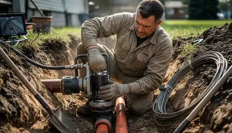 Sewer Line Repair services in Verdigris, OK.