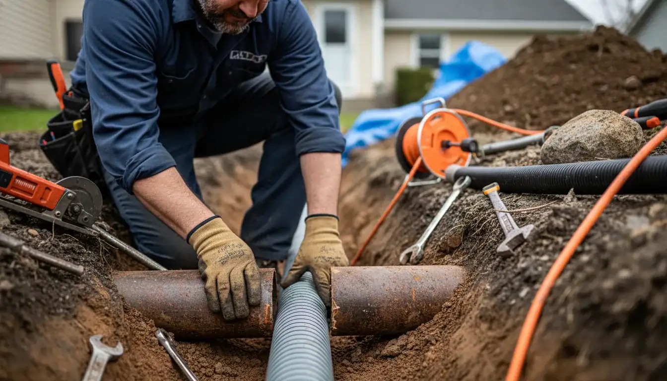 Sewer Line Repair services in Vernon, VT.