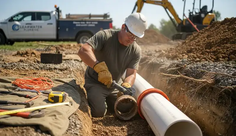 Sewer Line Replacement services in Versailles, KY.