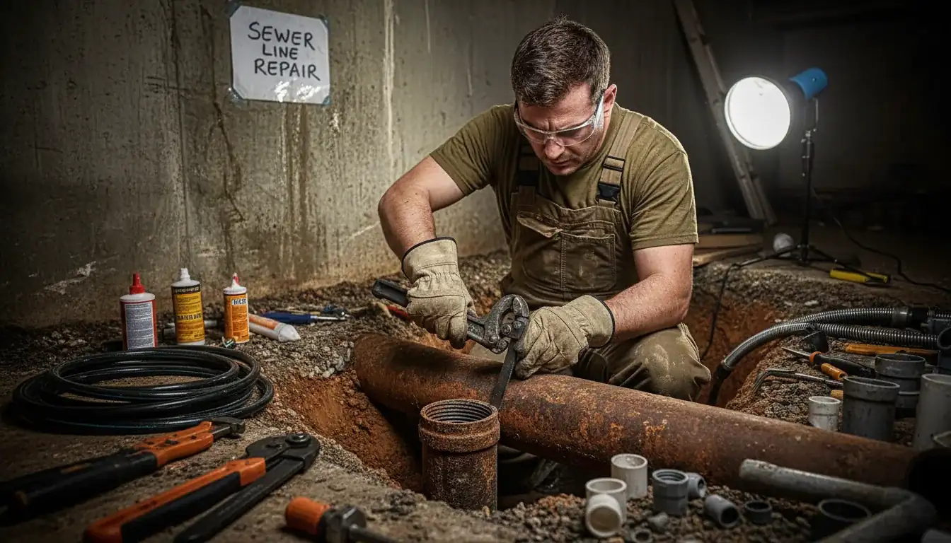 Sewer Line Repair services in Wabash, IN.