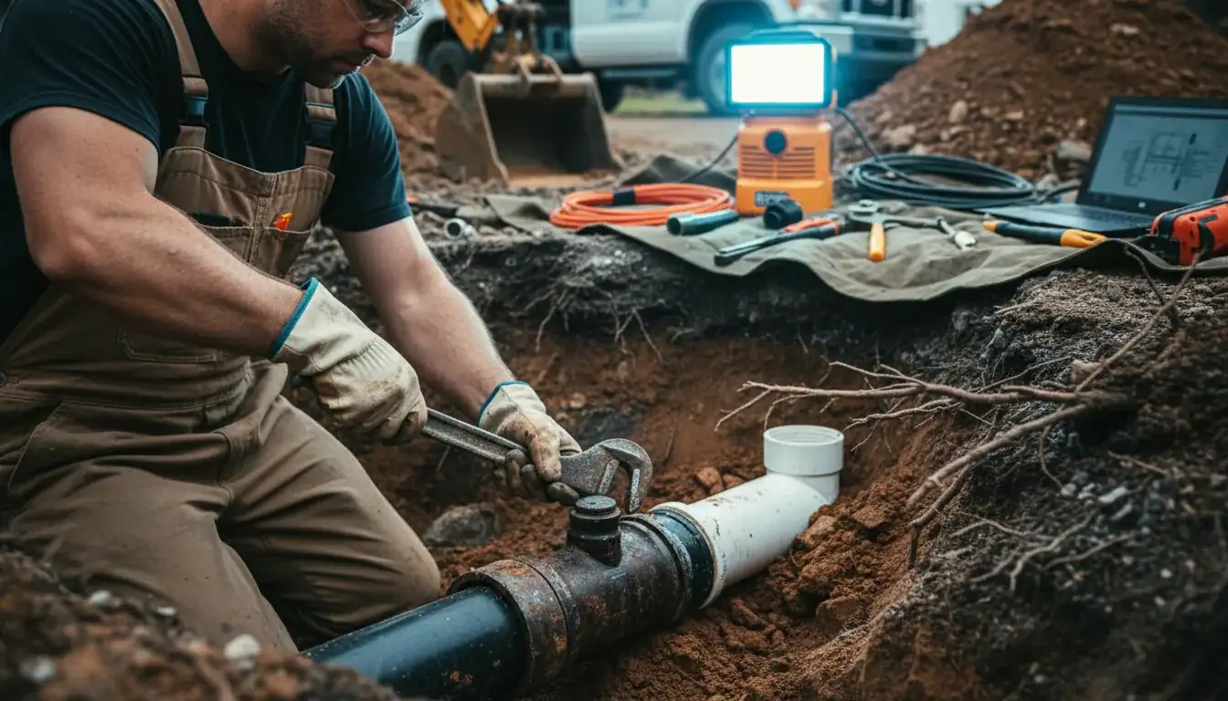 Sewer Line Repair services in Waterboro, ME.