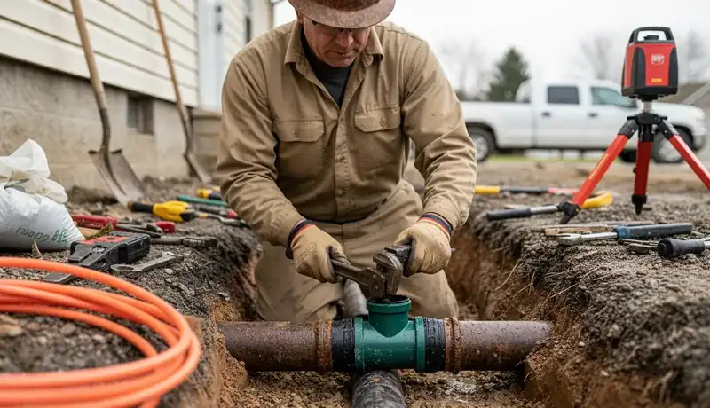 Sewer Line Repair services in Watford City, ND.