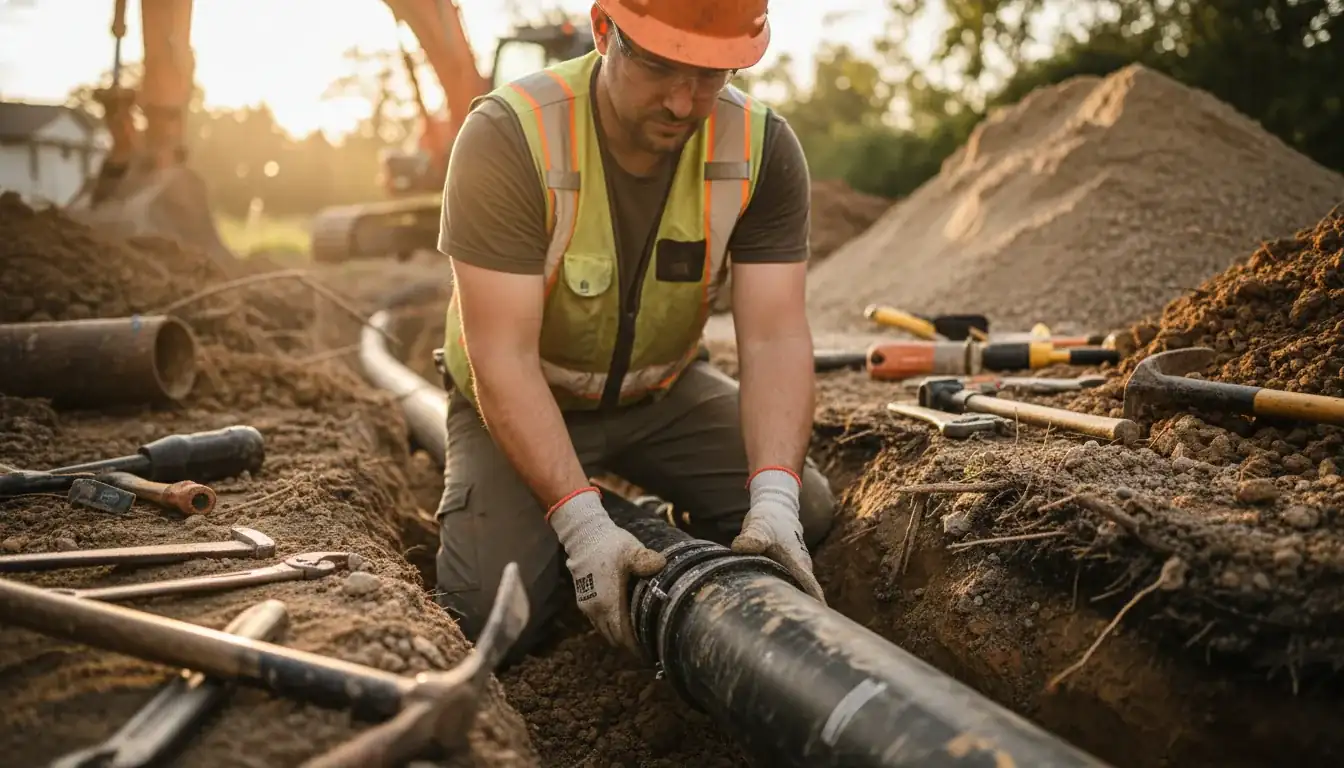 Sewer Line Replacement services in Weatherford, TX.
