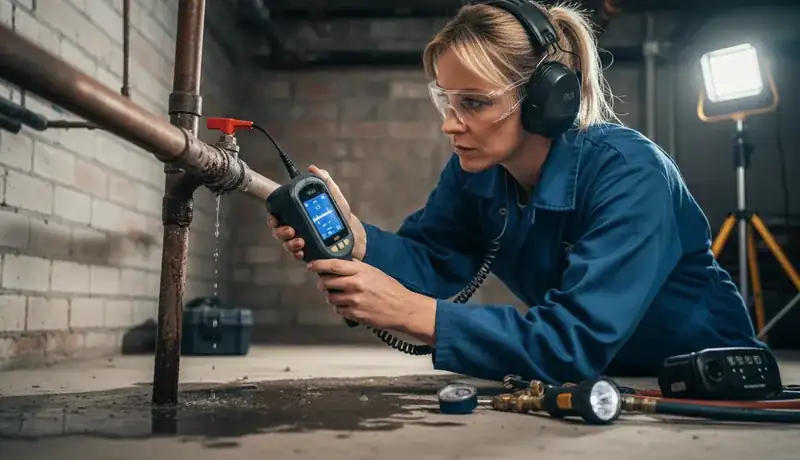 Leak Detection services in West Rancho Dominguez, CA.