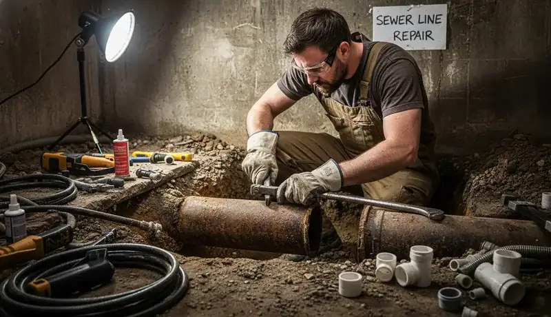 Sewer Line Repair services in Westwood Lakes, FL.