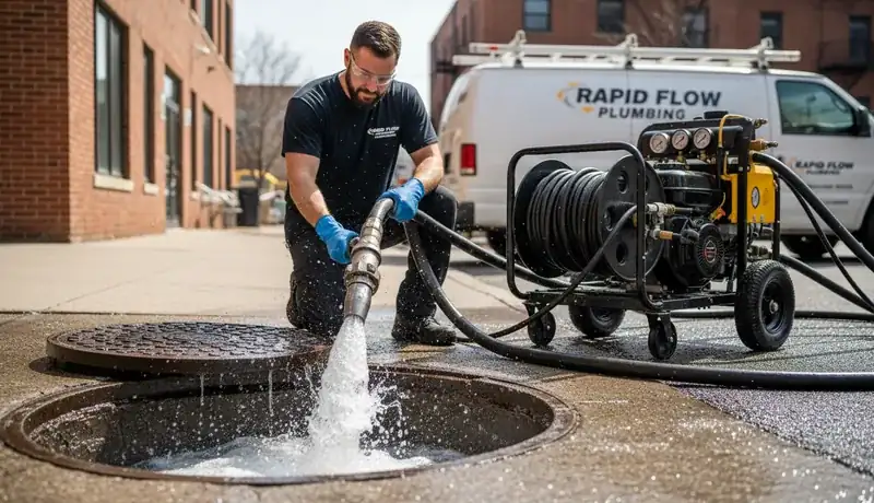 Hydro Jetting services in Winooski, VT.