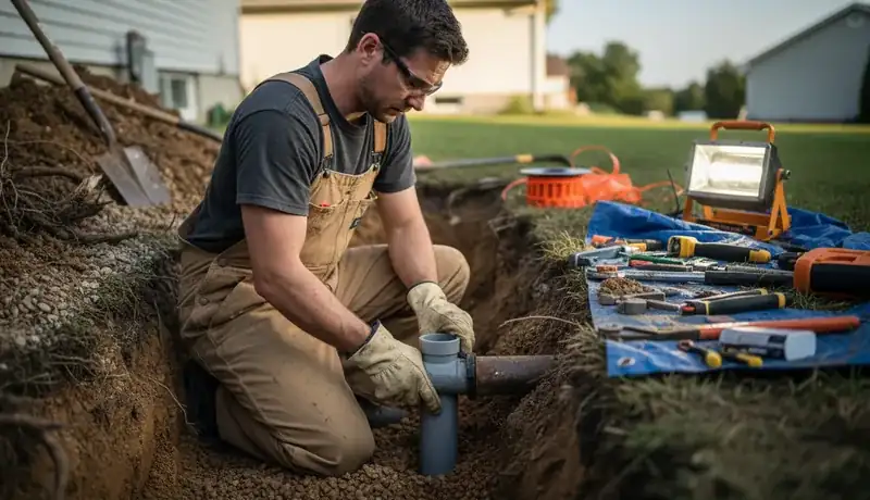 Sewer Line Replacement services in Winthrop, ME.