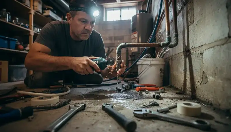 Water Leak Repair services in Winthrop, ME.