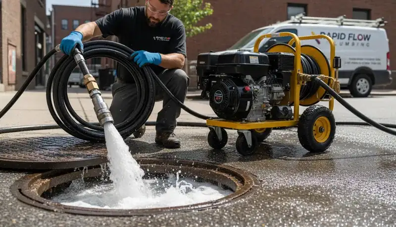 Hydro Jetting services in Woodcrest, CA.