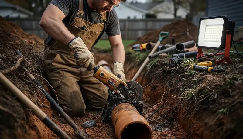 Sewer Line Repair services in Wyndmere, ND.