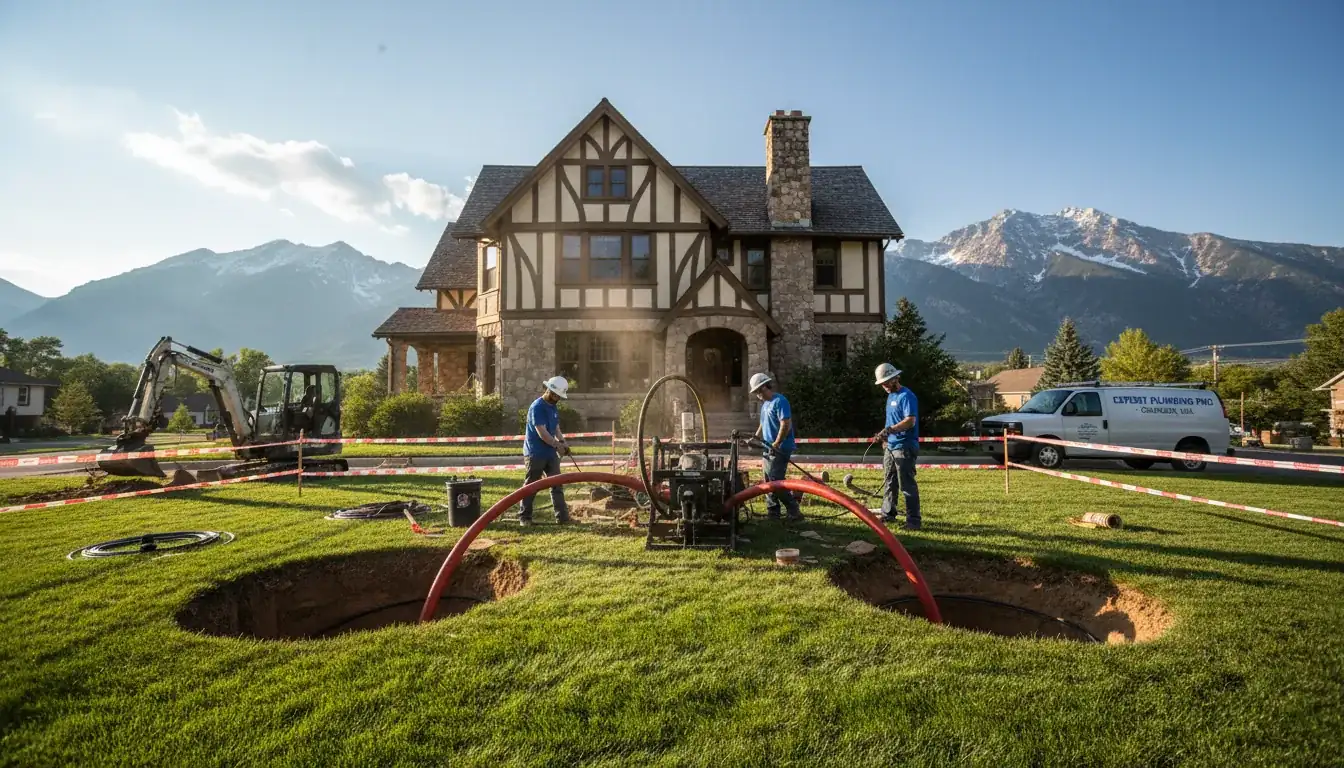 Expert Plumbing Pro - emergency-sewer-line-replacement-for-a-historic-colorado-home