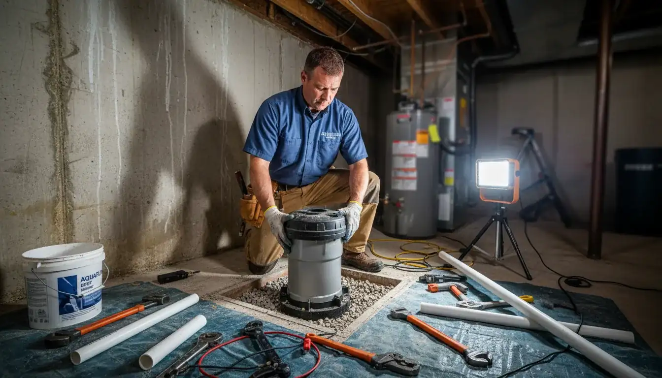 Expert Plumbing Pro - sump-pump-installation