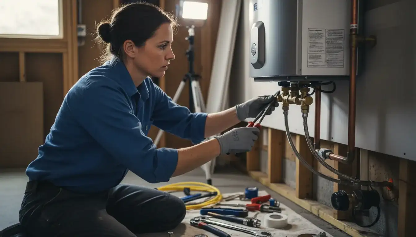 Expert Plumbing Pro - tankless-water-heater-installation